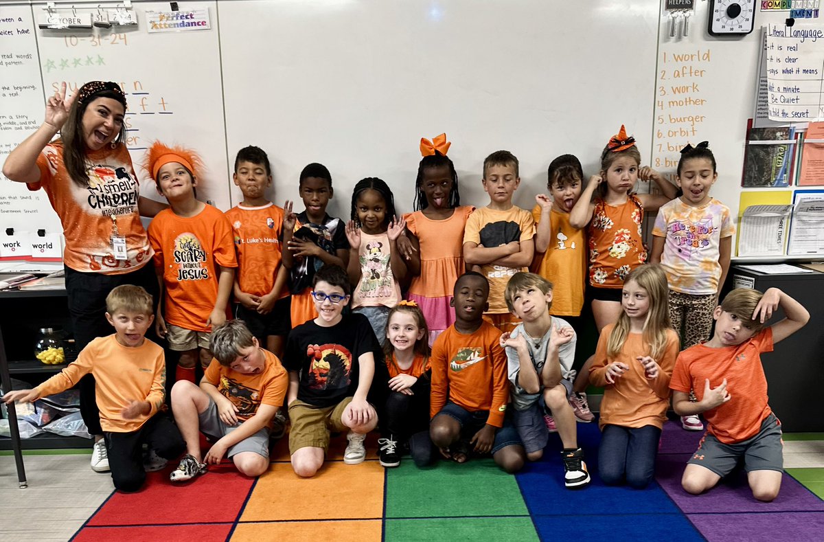 Unity Day-Orange you glad to
be drug free- wear orange! <a href="/WISDLagway/">Lagway Elementary</a>