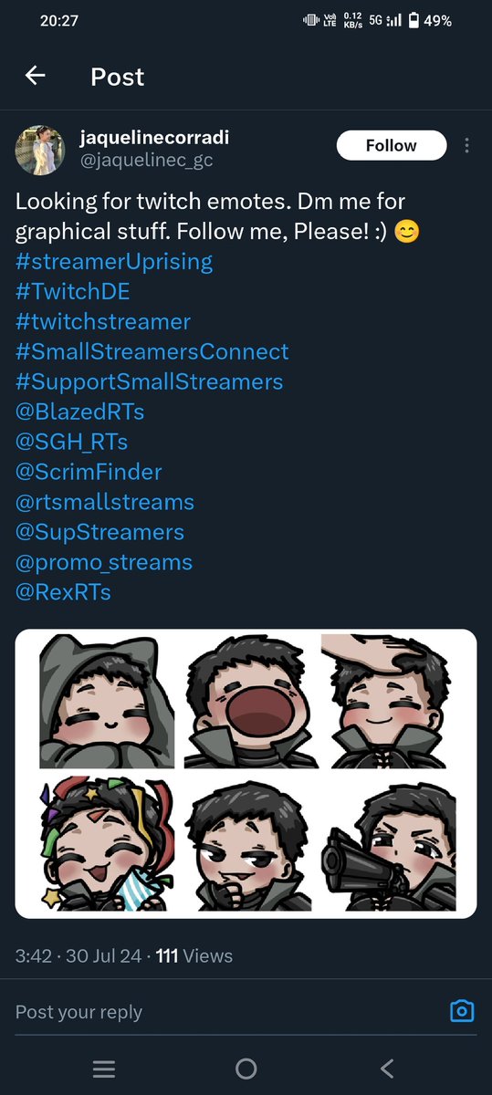 Nirvanyastuff's tweet photo. ‼️BEWARE ART SCAMMER‼️
This account stole my and other artist's art, and used it as their advertisement. Please beware of this scammer. You can see my actual art here > https://t.co/7IzQ1z03VT

#scammers #ScamAlert https://t.co/XbKpRYCsoP