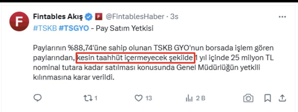 #tsgyo aba altından sopa göstermek #tskb gibi bir şirkete hiç yakışmıyor. #tskb kapı geri çek