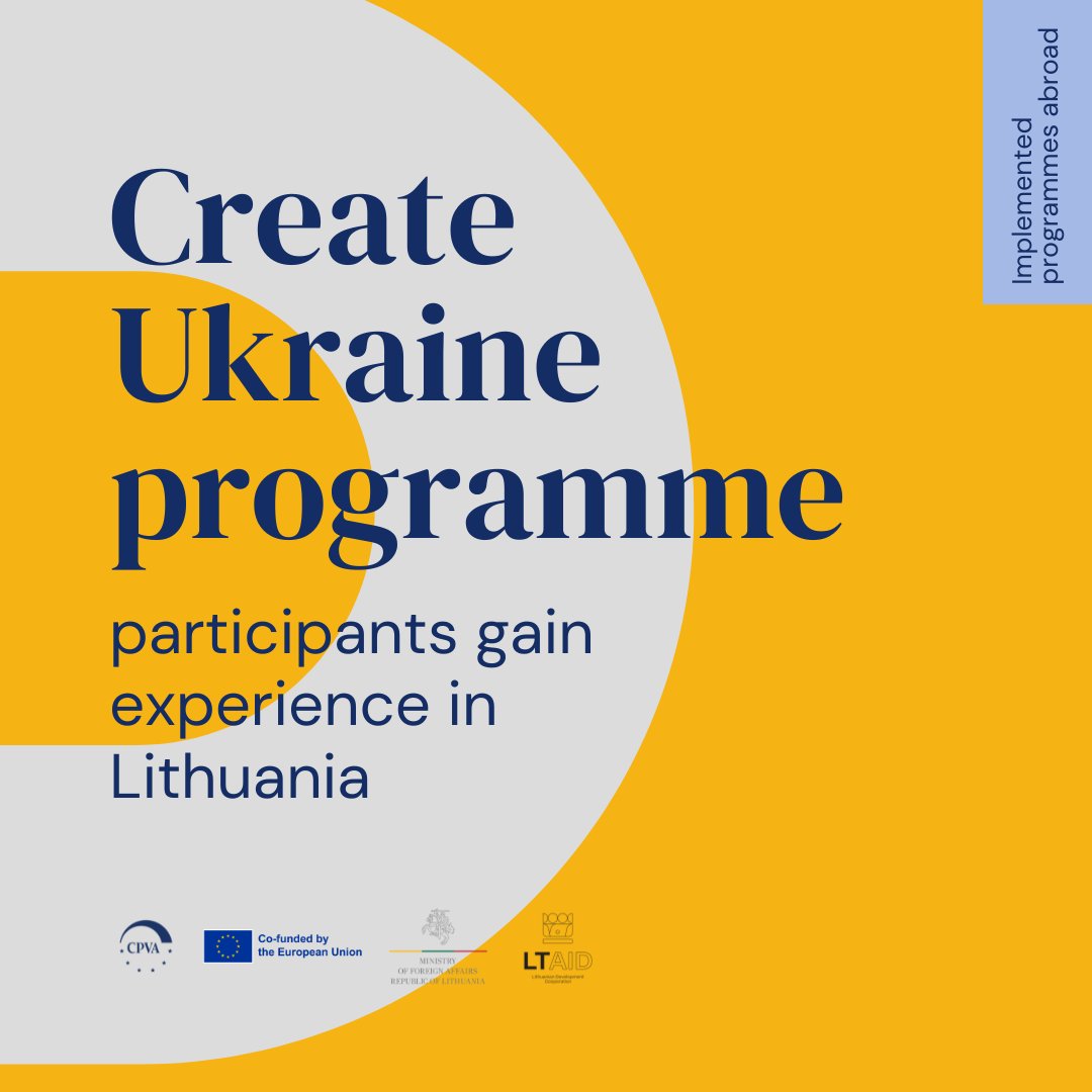 CPMALithuania's tweet photo. #CreateUkraine participants are in Lithuania to learn from the successful #CreateLithuania model. Inspired by Lithuania’s experience, Ukraine is developing a similar programme to encourage Ukrainians abroad to return and work in the public sector. #CoCreateFutureOfUkraine #LTAid https://t.co/gy0zoeTqmB