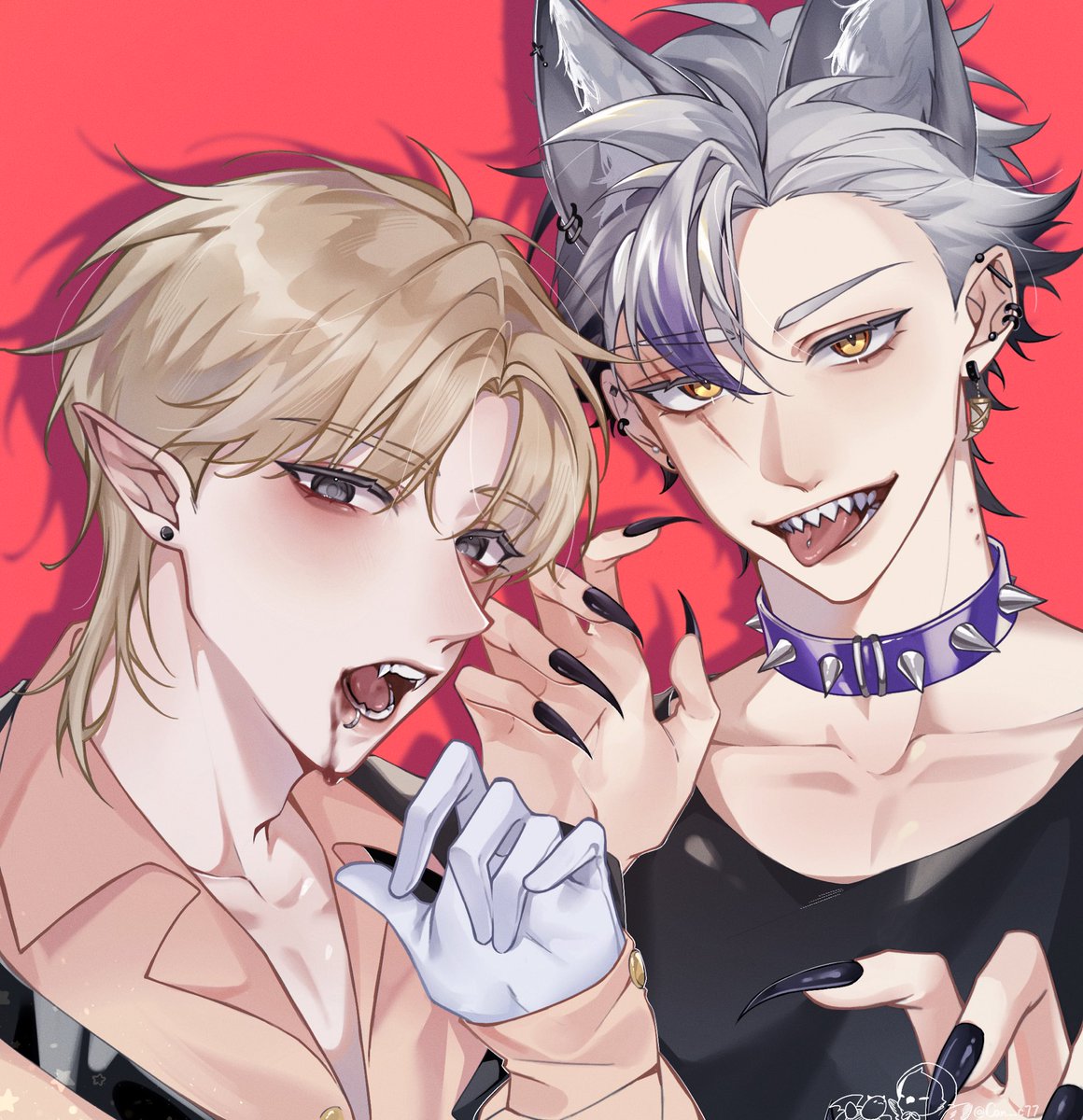 🧛&amp;🐺 #LikArt