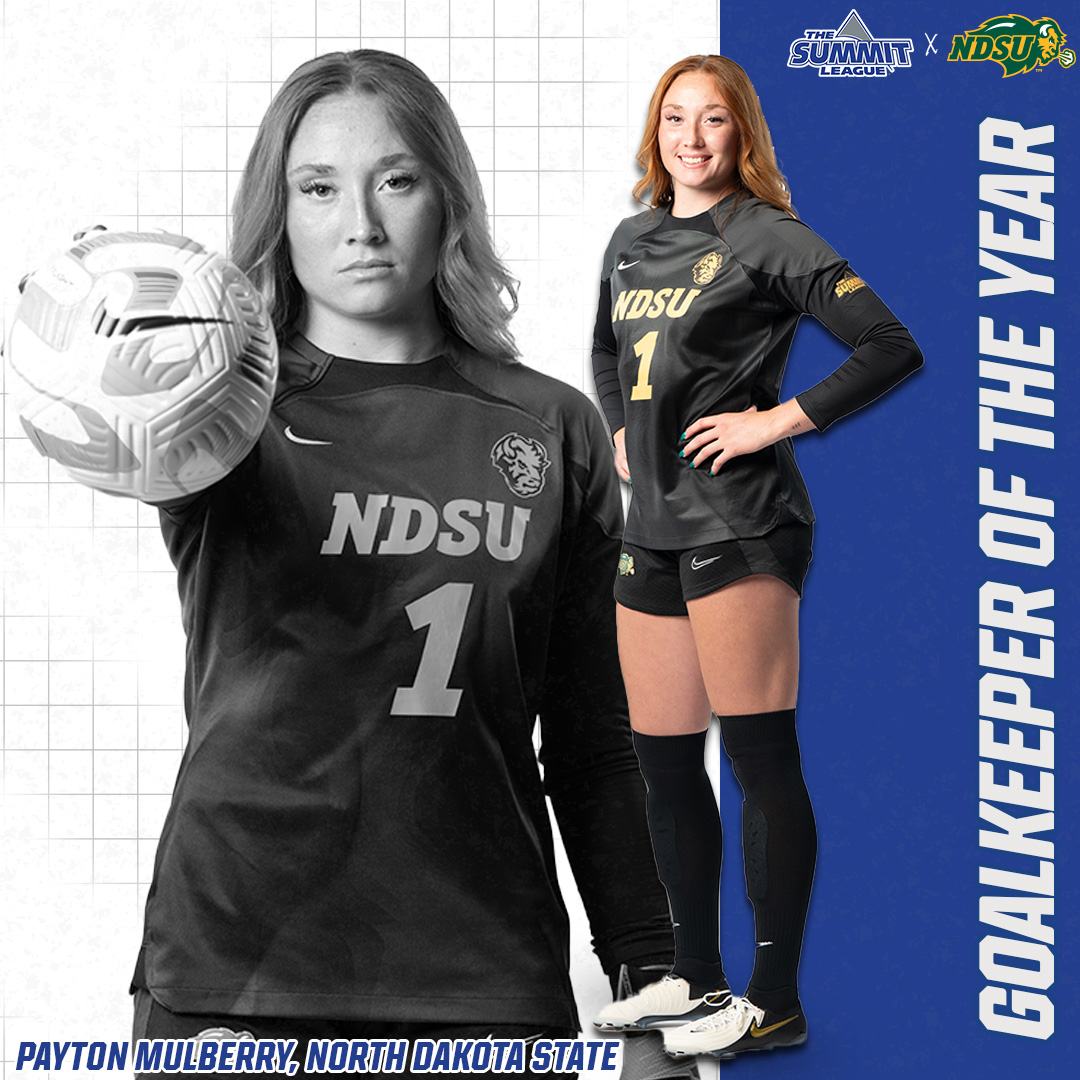 The Summit League (@thesummitleague) on Twitter photo ๐๐๐๐ #๐๐ฎ๐ฆ๐ฆ๐ข๐ญ๐๐๐๐ ๐๐จ๐๐ฅ๐ค๐๐๐ฉ๐๐ซ ๐จ๐ ๐ญ๐ก๐ ๐๐๐๐ซ: Payton Mulberry
๐ฐยป bit.ly/40s7KRs
#ReachTheSummit x #SummitWSOC x <a href="/NDSUsoccer/">NDSU Soccer</a> ๐๐๐๐ #๐๐ฎ๐ฆ๐ฆ๐ข๐ญ๐๐๐๐ ๐๐จ๐๐ฅ๐ค๐๐๐ฉ๐๐ซ ๐จ๐ ๐ญ๐ก๐ ๐๐๐๐ซ: Payton Mulberry
๐ฐยป bit.ly/40s7KRs
#ReachTheSummit x #SummitWSOC x <a href="/NDSUsoccer/">NDSU Soccer</a>