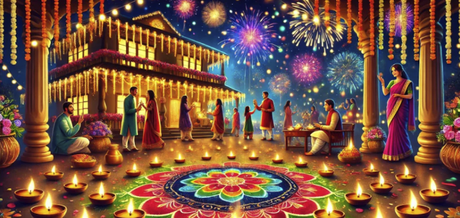 TrinityInHome's tweet photo. Happy Diwali to all of our friends celebrating today. Diwali is a celebration to symbolize the triumph of light over dark. We wish everyone success in seeing their light over dark moments and celebrating them not only today but every day! https://t.co/HRgR5Zy9wC