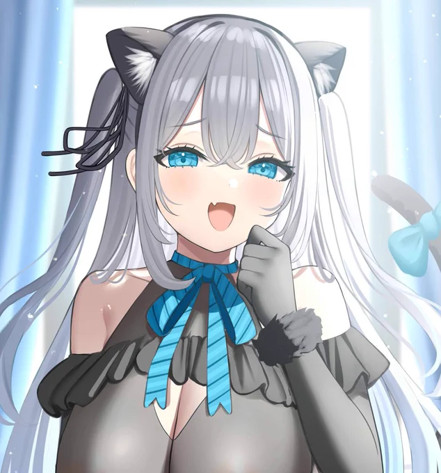 【支援者さん限定】えっちな黒猫コスの格好をした女の子にイタズラされたいイラストをFANBOXに投稿しました…!よければ是非ご覧下さい…!【FANBOX】 