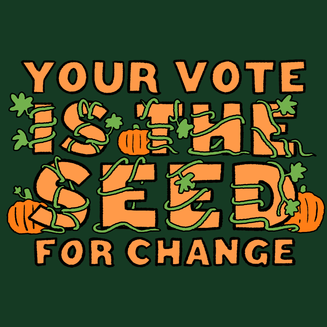 PoderLatinx's tweet photo. Happy Halloween! 🎃 Don’t let your vote go to waste—plant the seeds for change this season! Make your voice count and vote! For more info, visit https://t.co/oBo87Ien2t. #PoderLatinx #VoteForChange https://t.co/GKxtOL9H6H