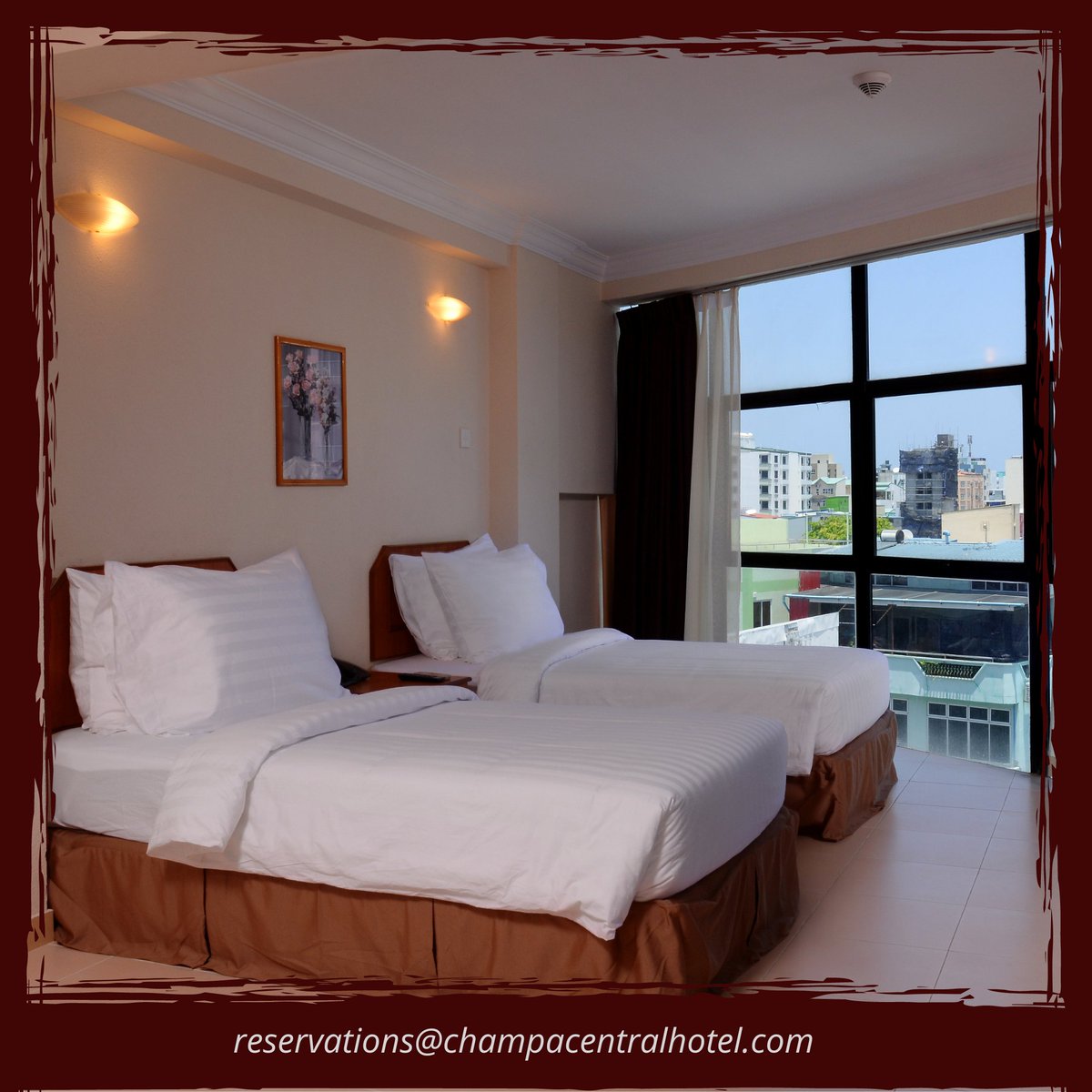 Traveling with a buddy or the kids? 🧒 We’ve got the perfect rooms for you at Champa Central Hotel!

Bookings &amp; Inquiries:
📞 (+960) 331 7766 or (+960) 796 8524
Email reservations@champacentralhotel.com

#champacentralhotel #maldives #cityhotel #malecity