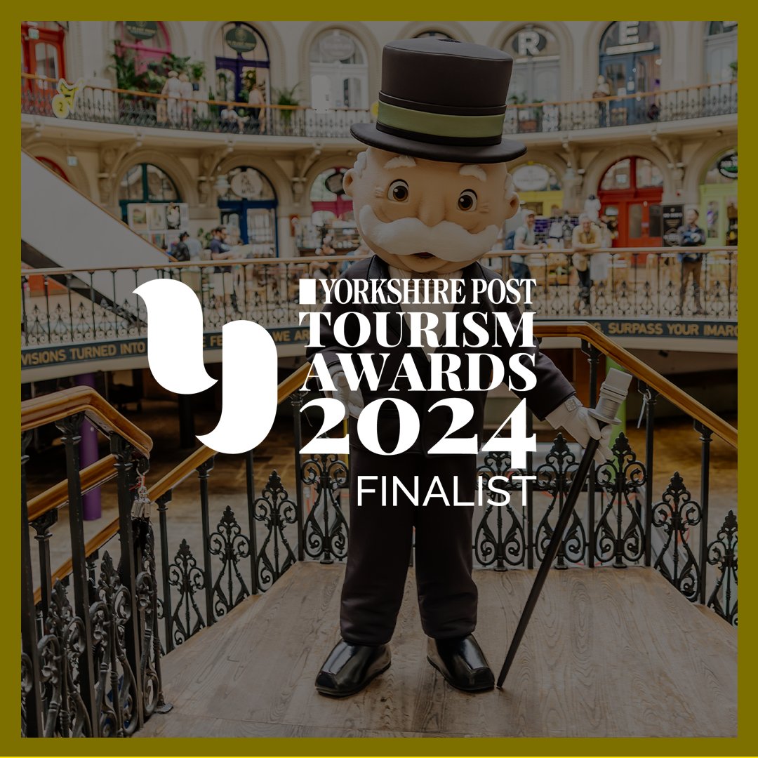 LeedsBID's tweet photo. We have been shortlisted 📢

We are delighted that our summer activity @monopolyleeds Takeover has been named a finalist for Event of the Year in the Yorkshire Post Tourism Awards 2024 🎉

@WelcometoLeeds | @yorkshirepost https://t.co/F6z7FvVI74