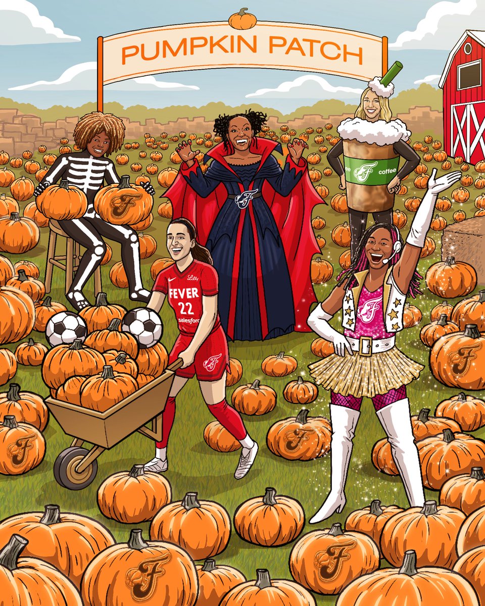 IndianaFever's tweet image. happy Halloween Fever fans! 🎃