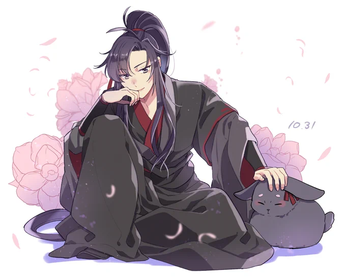生日快乐!おめでとう!!!毎回ギリギリだけど描けてよかった…!#mdzs #魔道祖師 