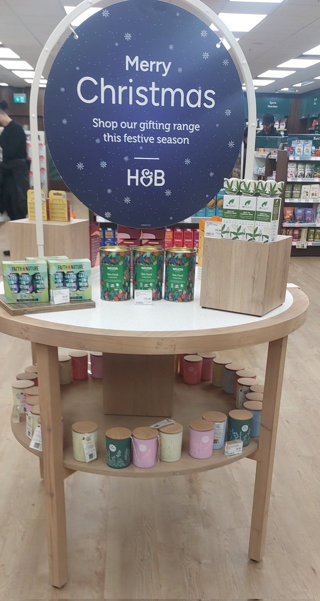 Jbc5475's tweet photo. @holland_barrett Disappointing to see Merry Christmas in October, try explaining to children it's still two months away https://t.co/gqrbMJ9Uqh