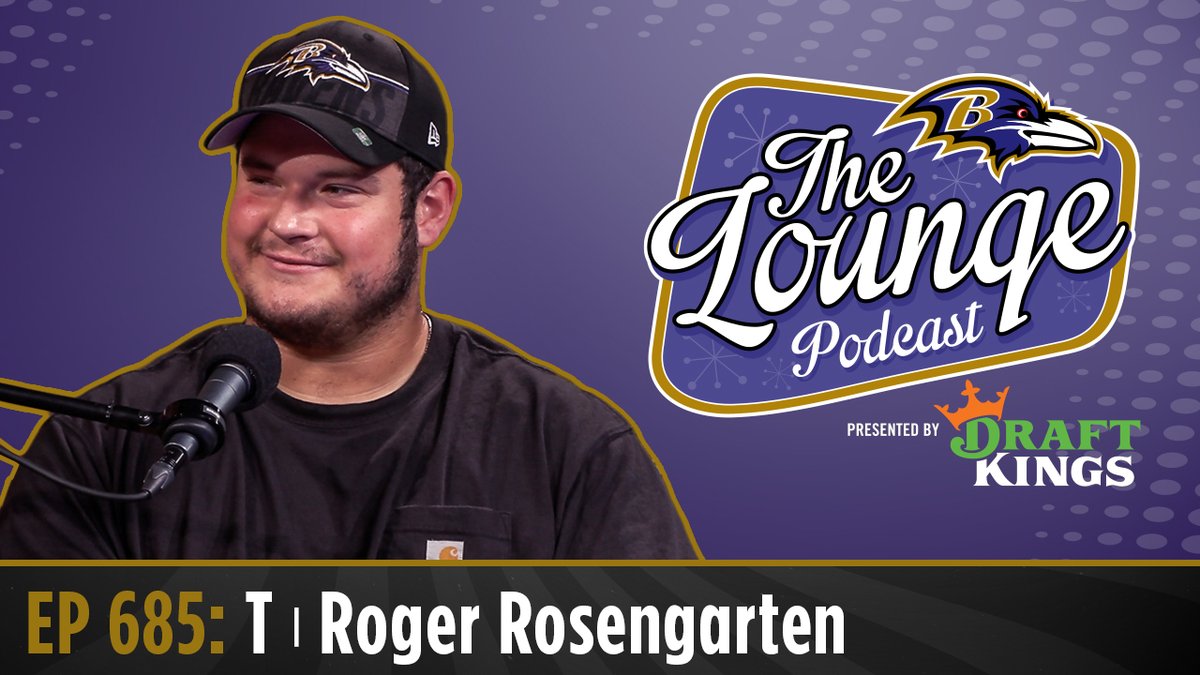 Ravens's tweet photo. .@roger_73r shares the stories of learning he was going to be a starter, his touchdown-springing block for Derrick Henry and more.

Listen here: https://t.co/phHaPUysol https://t.co/s8l86n7FD7