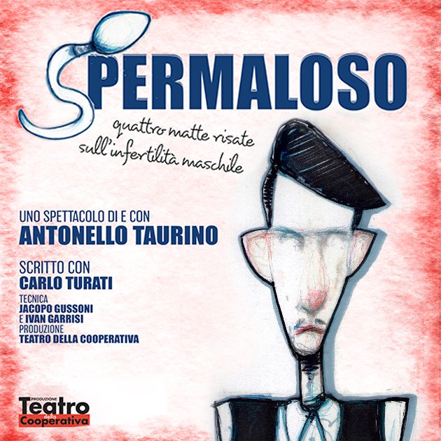 Antonellotwitt's tweet image. Sabato 2 - Domenica 3 Novembre
“(s)PERMALOSO:”
Quattro matte risate sull’infertilità maschile. 
📍 Teatro Kopó - BRINDISI (2 novembre ore 21, 3 novembre ore 18) 
Tel. 0831 260169.
brindisi.teatrokopo.it/product/sperma…
#antonellotaurino #spettacolocomico #divertimento #comedy #theatre #comedy