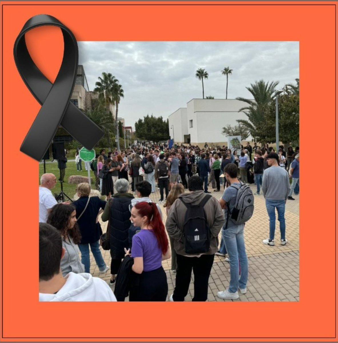 Hoy hemos participado, junto a toda la comunidad de la <a href="/UA_Universidad/">Universidad de Alicante UA</a>, en el minuto de silencio 🕊️ por las víctimas de la catastrófica DANA que ha azotado Valencia. Es un día de duelo para todos y mañana tocará trabajar para mejorar la prevención ante estas situaciones.