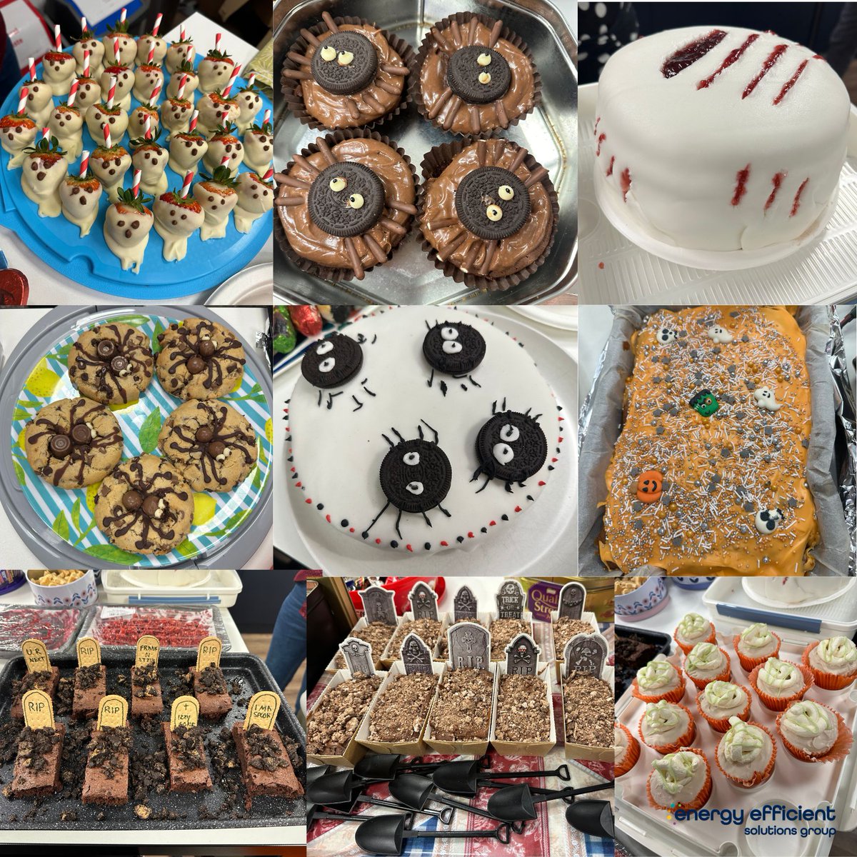 The EES Group team embraced the Halloween spirit with a spooky baking competition! Our impressive creations were frightfully delicious!

Can you guess who the judges chose as the winners? Let us know your favourites in the comments!

#halloween