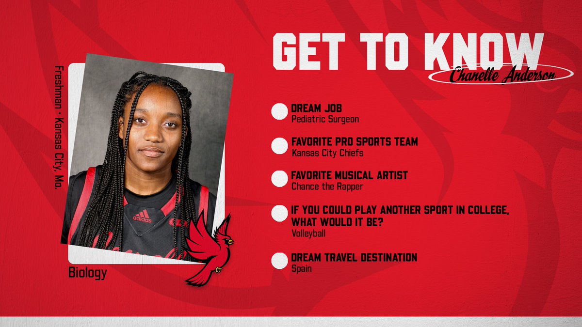 Get to know freshman, Chanelle Anderson‼️