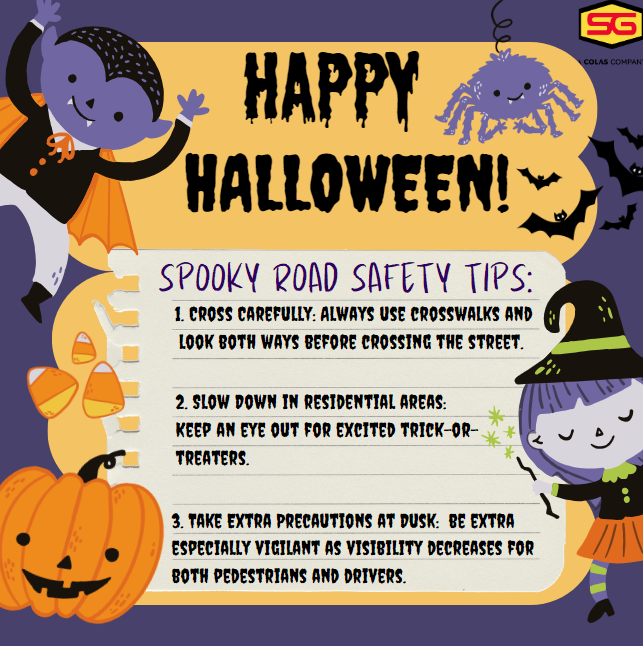 SGEdmonton's tweet photo. Happy Halloween from Standard General Edmonton! 👻🎃
As you gear up for a night of fun, we want to ensure everyone stays safe on the roads. Make sure you cross carefully, drive slow, and take extra precautions at dusk.
Let’s make this Halloween safe and enjoyable for everyone!✨ https://t.co/BUeQaKBCG3