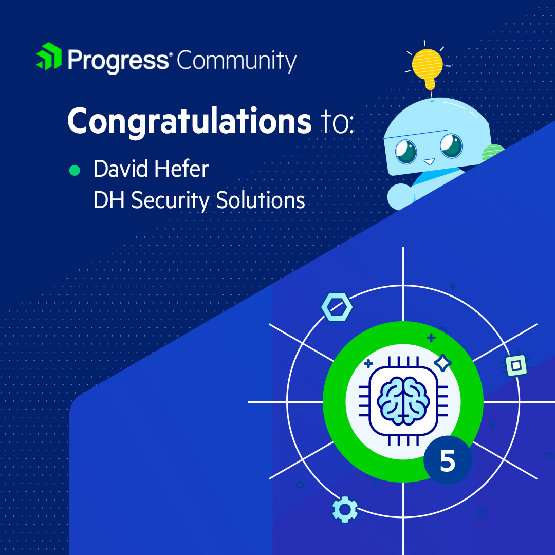 ProgressWUG's tweet image. Congratulations to our users for leveling up in the Progress Community! 👏 

Find out more about Progress Community here: prgress.co/3f5NgU0 
 
#ProgressU