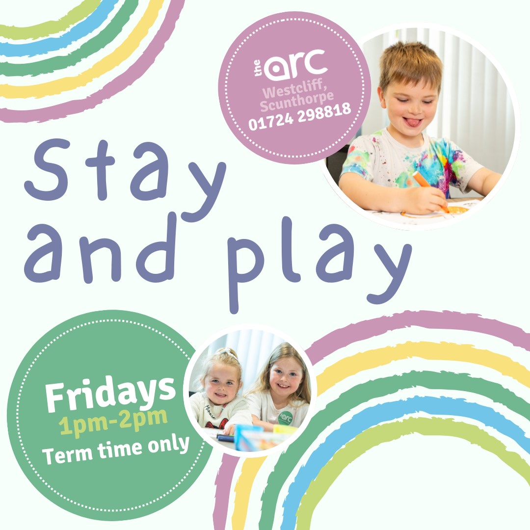 Our Stay &amp; Play session are back after the half term holidays...
Join us Fridays 1pm till 2pm for ages up to 3 years