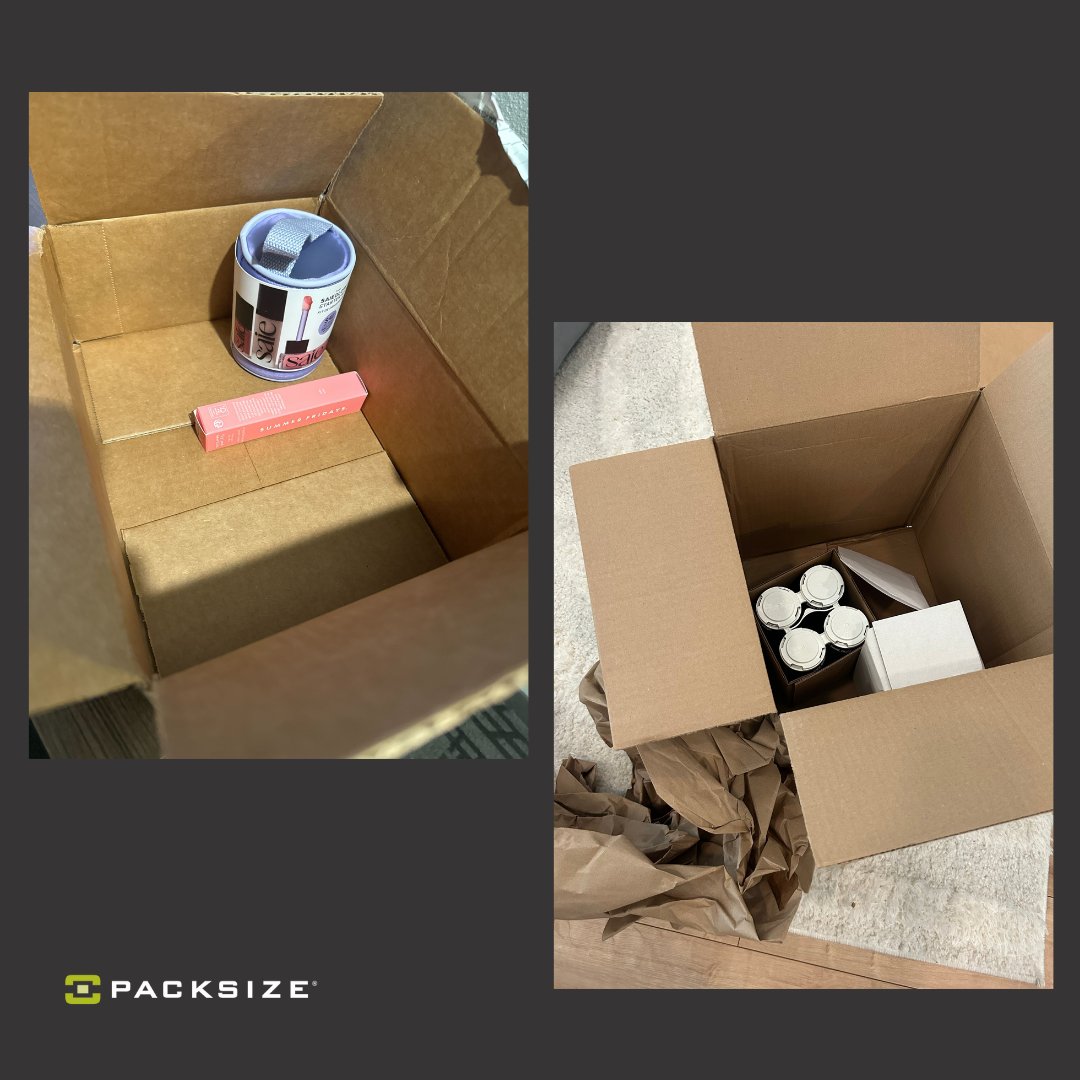 When packages arrive at your doorstep and the boxes are so big, they could double as haunted houses! Take a look some of the scary sights of wrong sized boxes. 📦 👻 🎃 #Halloween