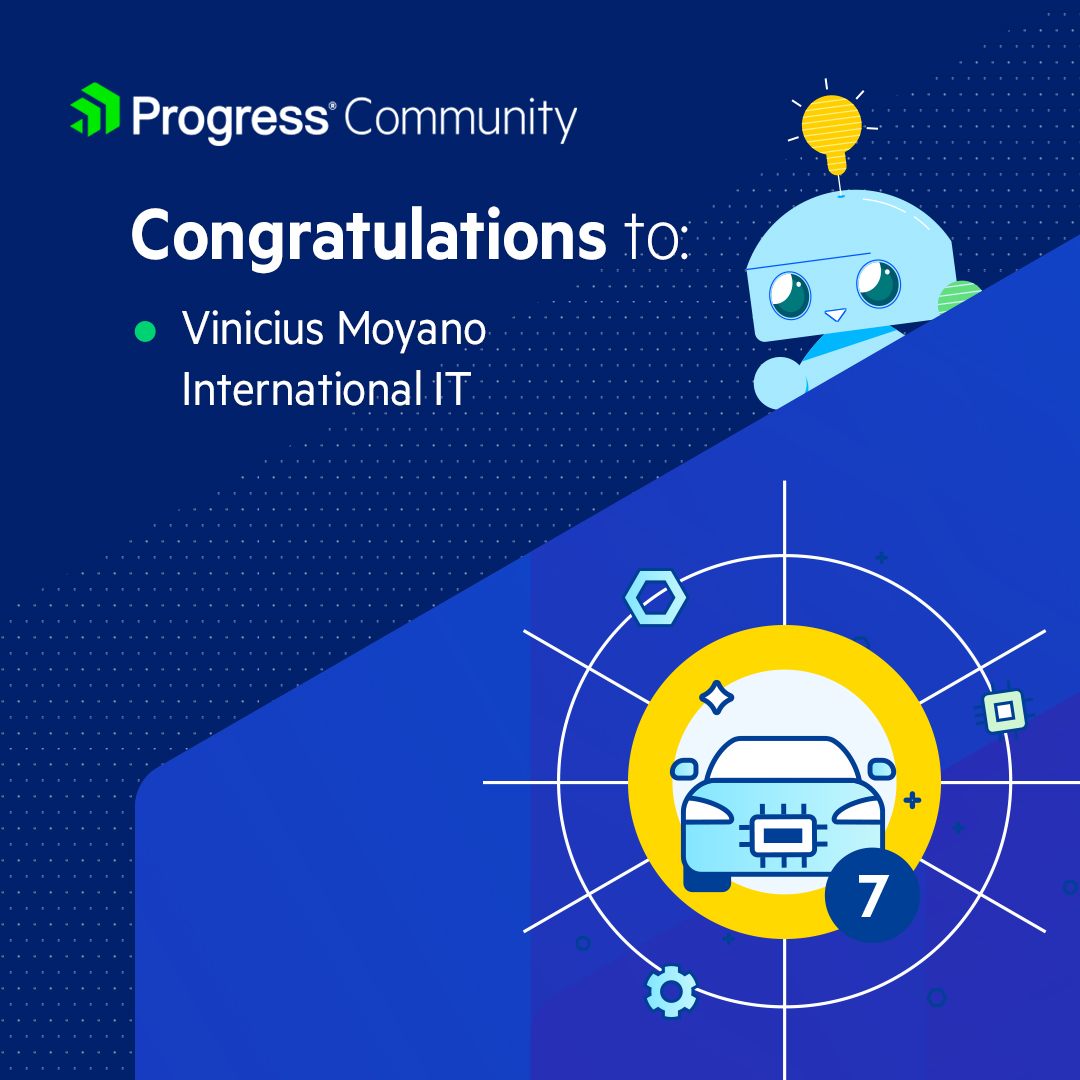 ProgressWUG's tweet image. Congratulations to our users for leveling up in the Progress Community! 👏 

Find out more about Progress Community here: prgress.co/3f5NgU0 
 
#ProgressU