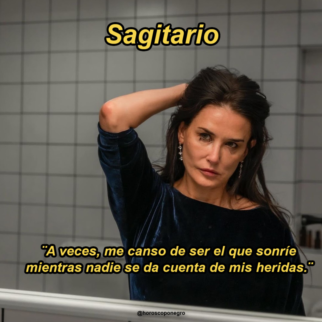 Los pensamientos oscuros de Sagitario ♐️ en la intimidad 🪞