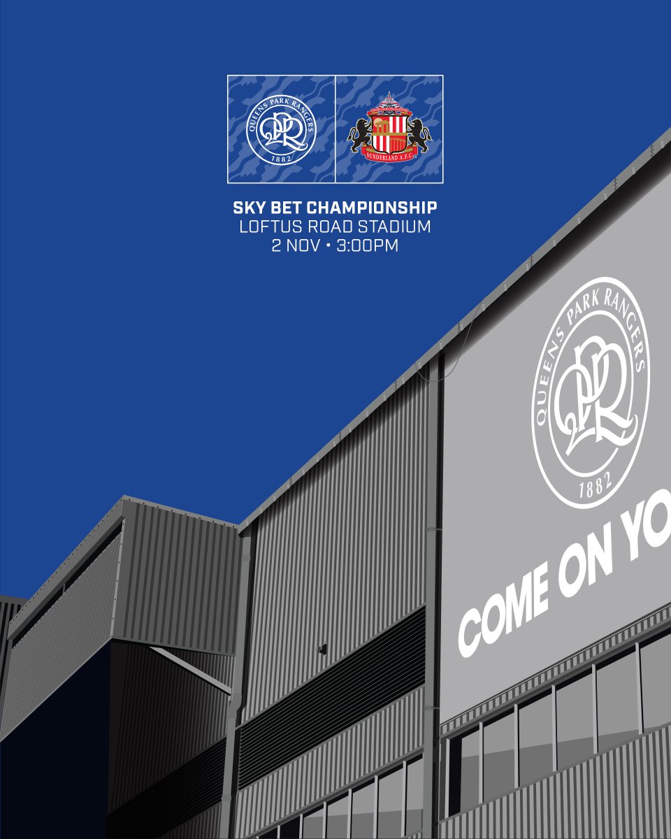 SunderlandAFC's tweet photo. ❤️ IT'S MATCHDAY...

QPR (A) - Ha'way the Lads! 👊

#QPRSUN https://t.co/0ZoNNLkc6Q