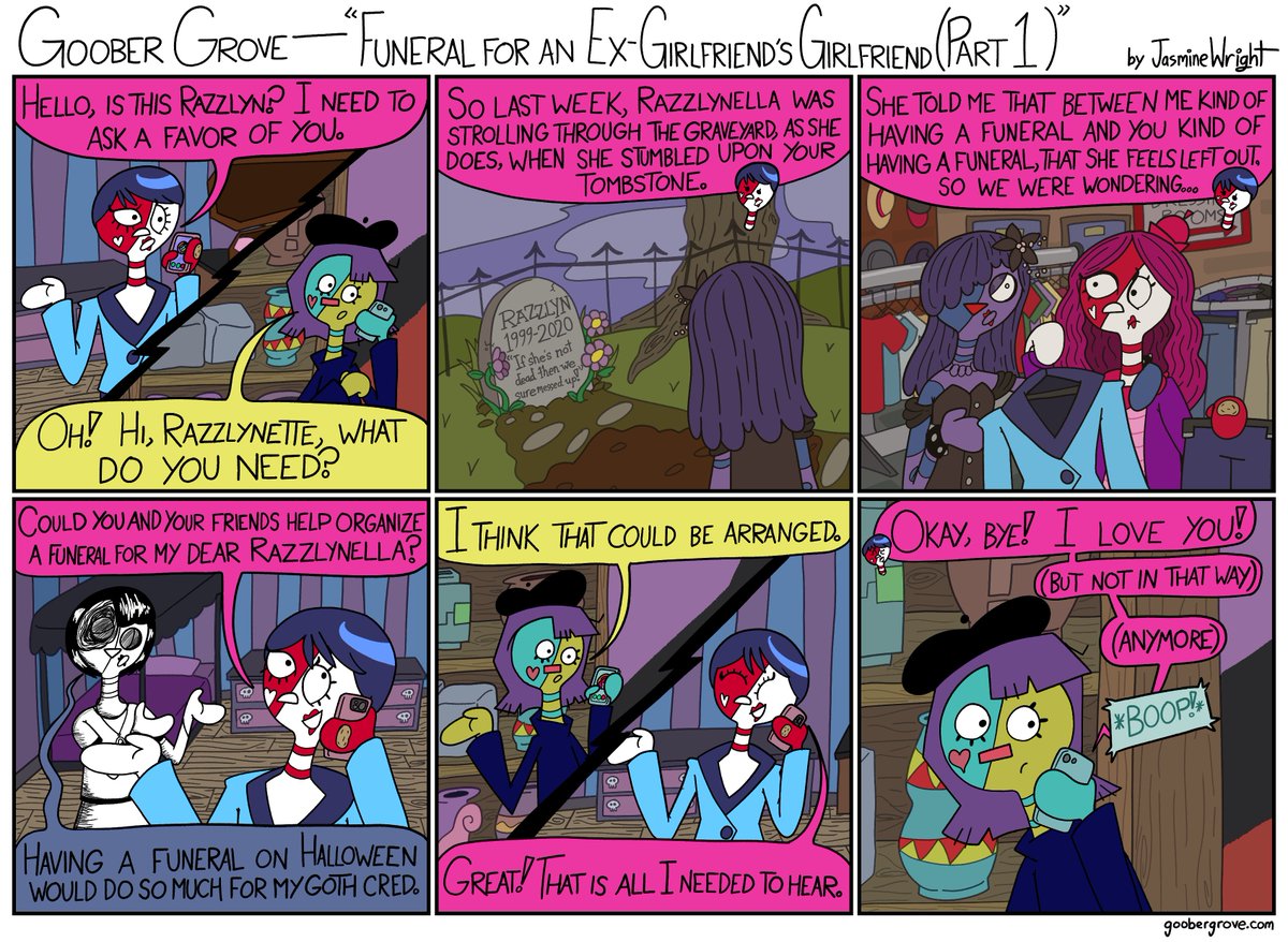 Goober Grove - Funeral for an Ex-Girlfriend's Girlfriend (Part 1)
Razzlynette asks Razzlyn for a favor.