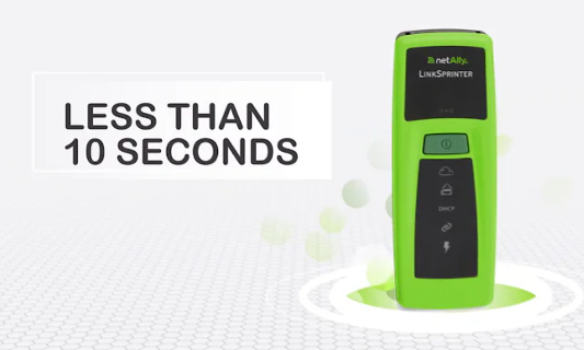 NetAlly's tweet photo. Looking for a quick, 10-second basic network connectivity test for copper Ethernet connections? Check out the LinkSprinter Pocket Network Tester👉https://t.co/QeSf4sUJf3

#LinkSprinter #NetAlly https://t.co/MWglcBxtty