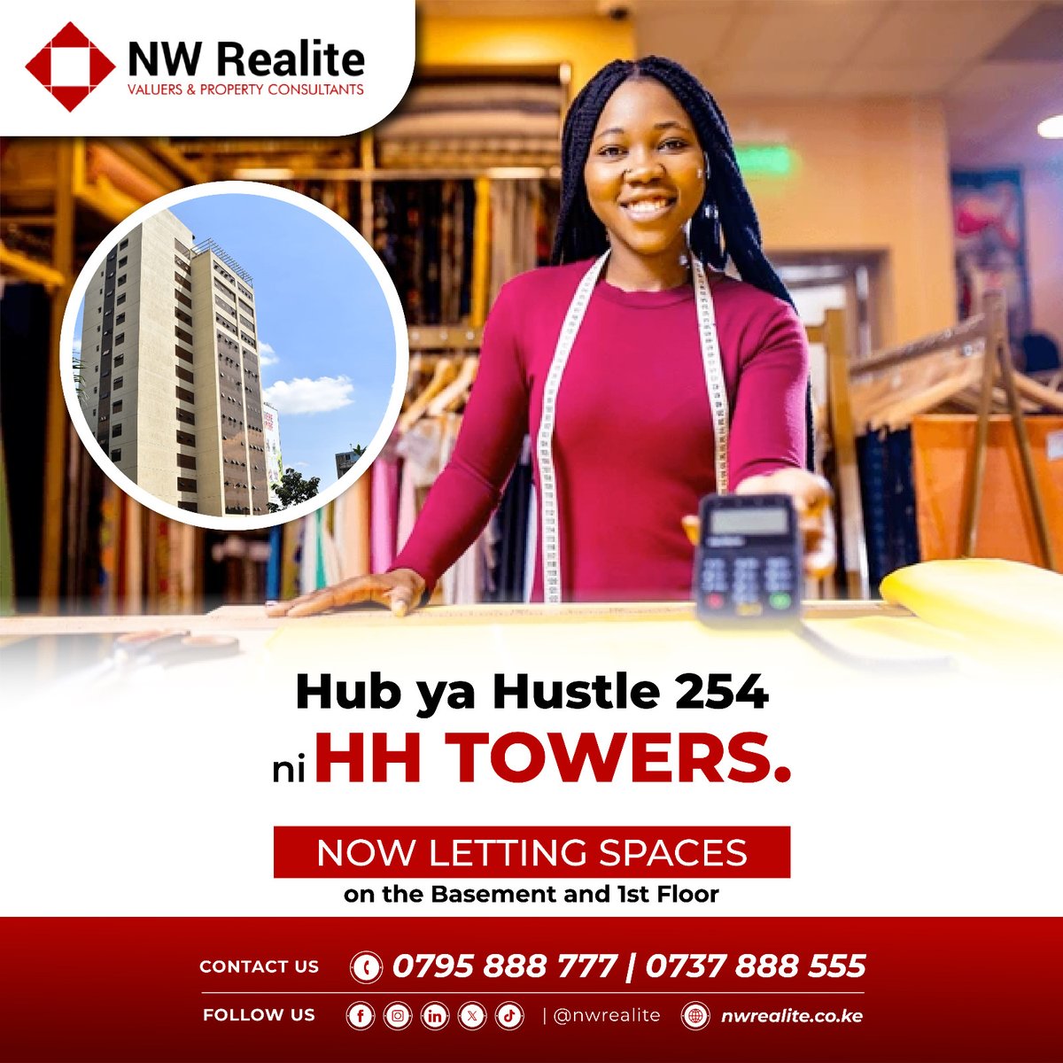 nw_realite's tweet image. HH Towers is the secret recipe for business success💯 Why? It's a perfect location that gives you more than just a space for your business; It also gives you great convenience, visibility, a good customer shopping experience, and more gains from walk-ins.

#FreeAoko #shoptolet