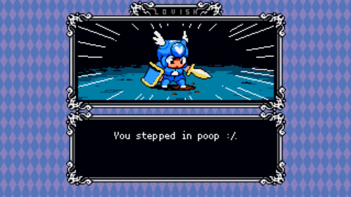 You stepped in poop :/.