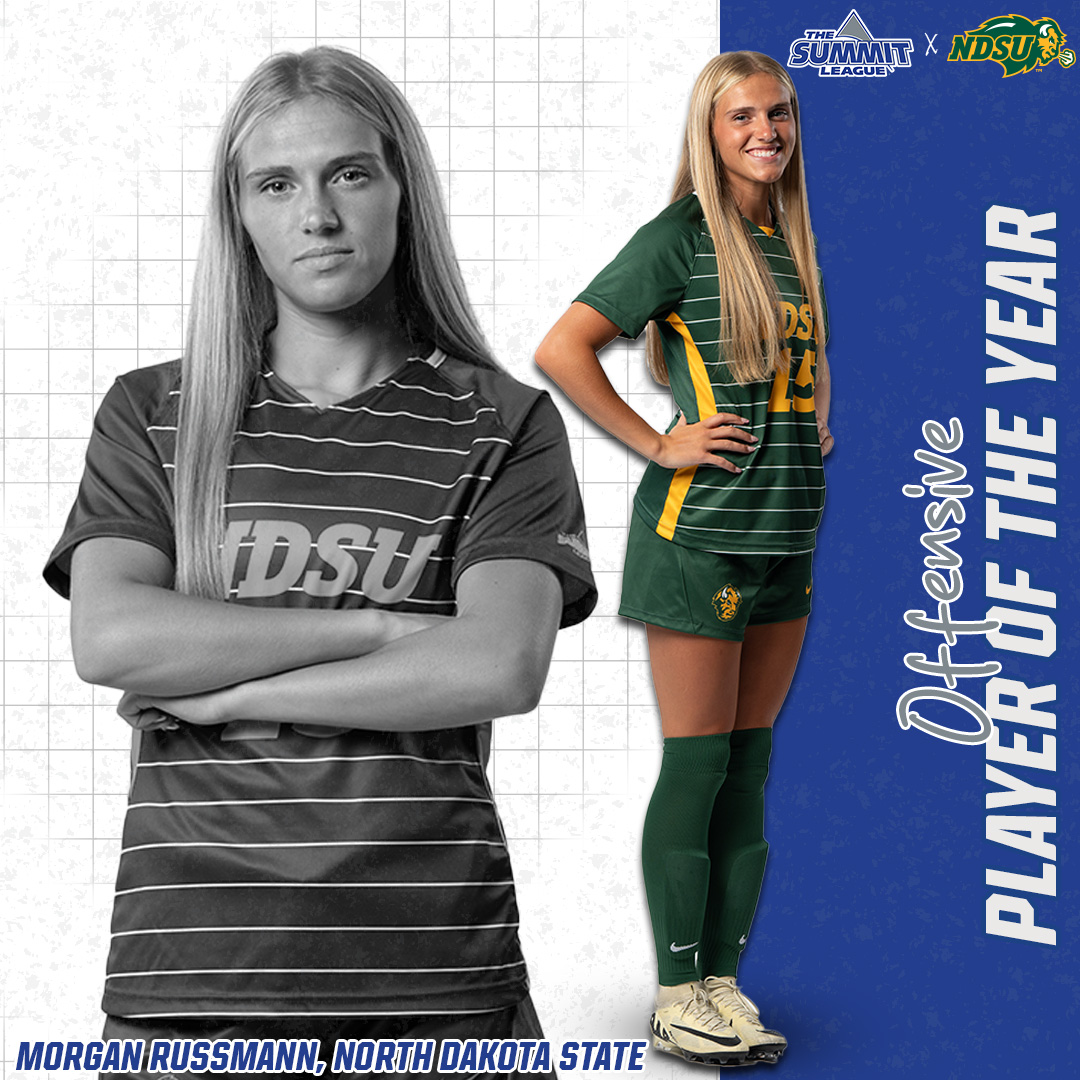 The Summit League (@thesummitleague) on Twitter photo ๐๐๐๐ #๐๐ฎ๐ฆ๐ฆ๐ข๐ญ๐๐๐๐ ๐๐๐๐๐ง๐ฌ๐ข๐ฏ๐ ๐๐ฅ๐๐ฒ๐๐ซ ๐จ๐ ๐ญ๐ก๐ ๐๐๐๐ซ: Morgan Russmann
๐ฐยป bit.ly/40s7KRs
#ReachTheSummit x #SummitWSOC x <a href="/NDSUsoccer/">NDSU Soccer</a> ๐๐๐๐ #๐๐ฎ๐ฆ๐ฆ๐ข๐ญ๐๐๐๐ ๐๐๐๐๐ง๐ฌ๐ข๐ฏ๐ ๐๐ฅ๐๐ฒ๐๐ซ ๐จ๐ ๐ญ๐ก๐ ๐๐๐๐ซ: Morgan Russmann
๐ฐยป bit.ly/40s7KRs
#ReachTheSummit x #SummitWSOC x <a href="/NDSUsoccer/">NDSU Soccer</a>