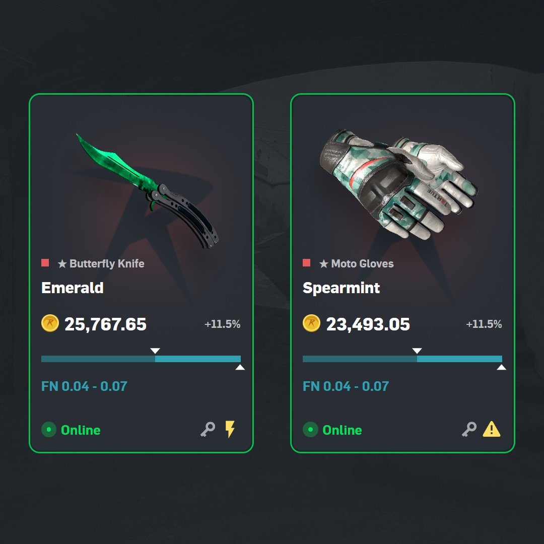 CSGORoll on X: “Would you rather pull a fresh knife or gloves