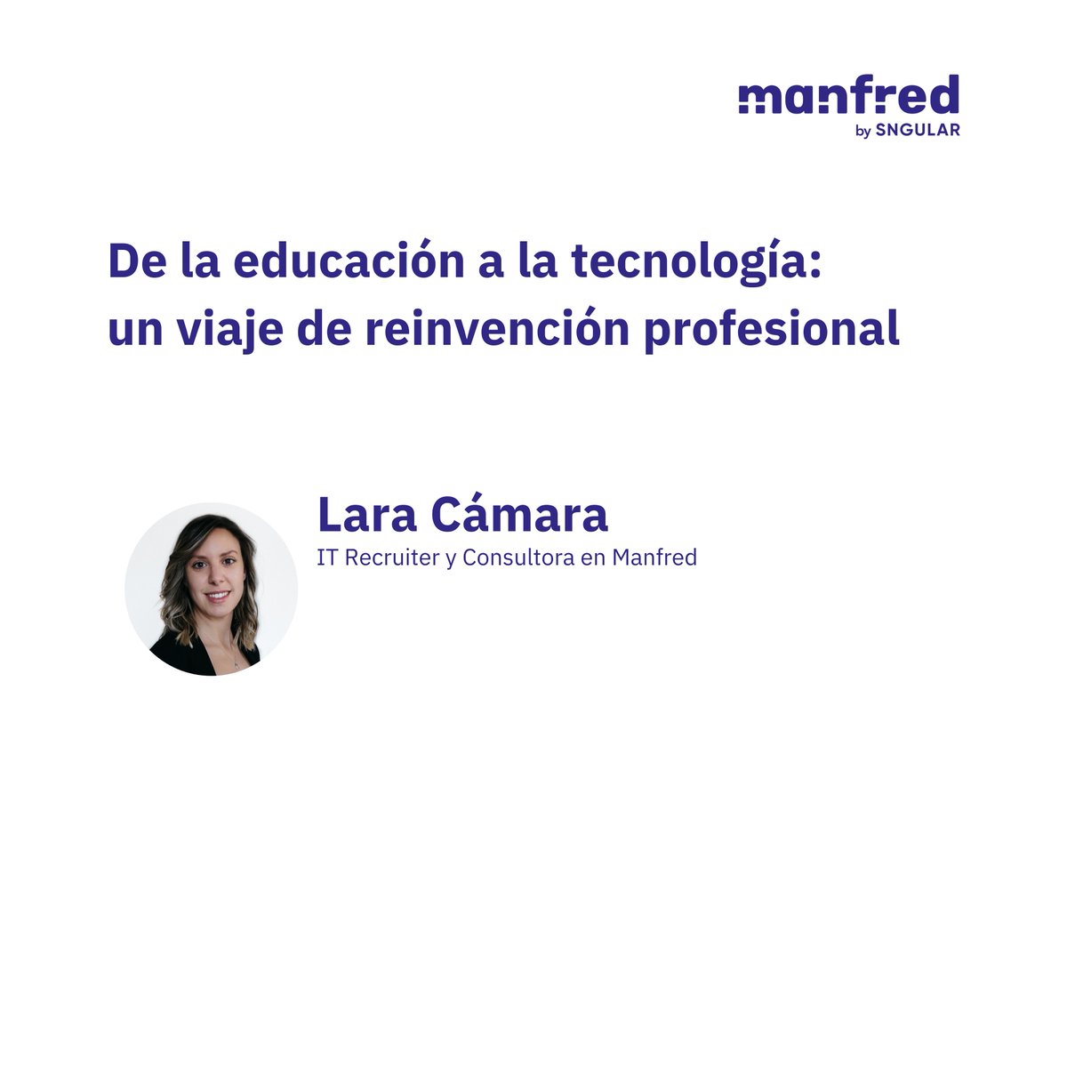 Magisterio ➡️ Administración ➡️ Desarrollo.

¿Una locura? Quizás. Pero es lo que hay que hacer cuando la estabilidad ahoga.

<a href="/LaraCmara/">Lara</a> vendió complementos para estudiar desarrollo.

Hoy lidera uno de nuestros proyectos clave.

👉 youtu.be/pow4x_KMPis