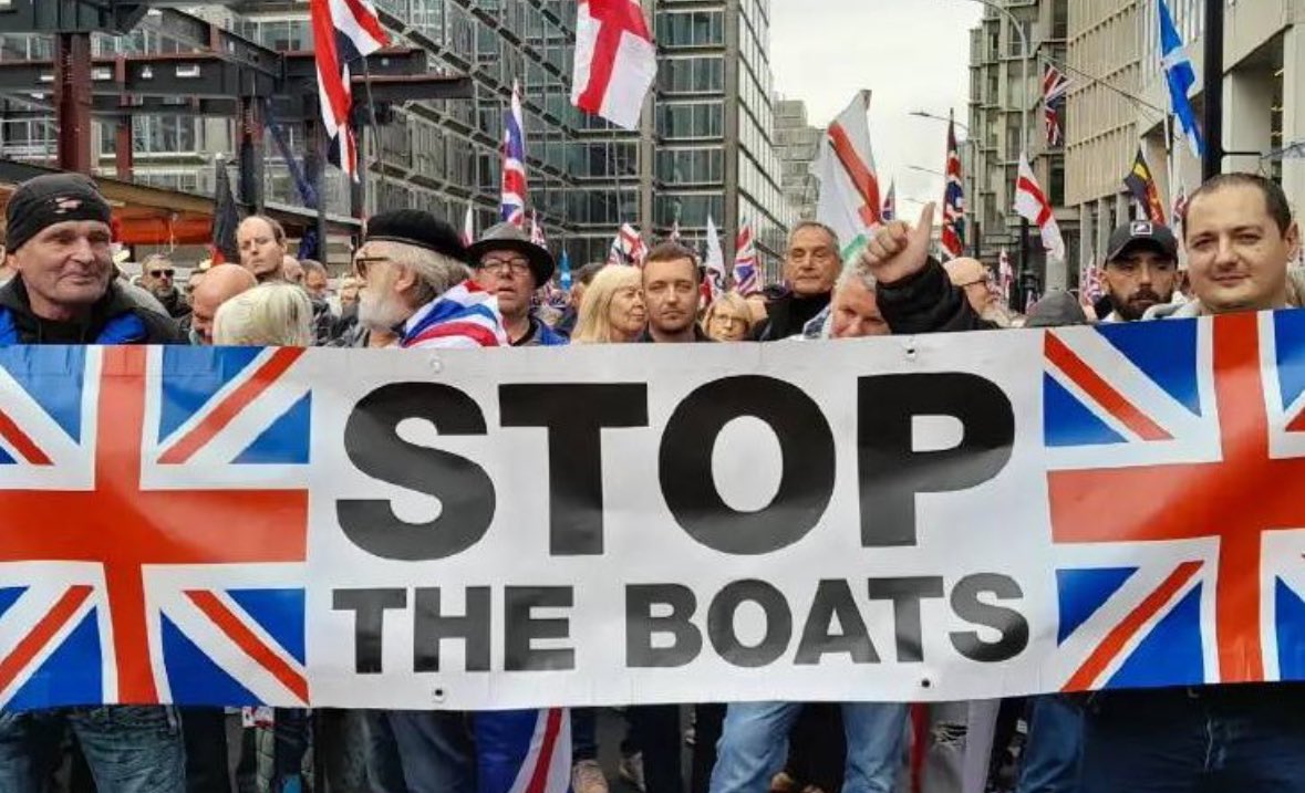 TheBritLad's tweet image. 🛑 STOP THE BOATS 🛑 

DEPORT EVERY SINGLE ILLEGAL IMMIGRANT 🚫👋

Make Britain SAFE ✅

PUT THE BRITISH FIRST 🥇

Repost if you Agree ♻️