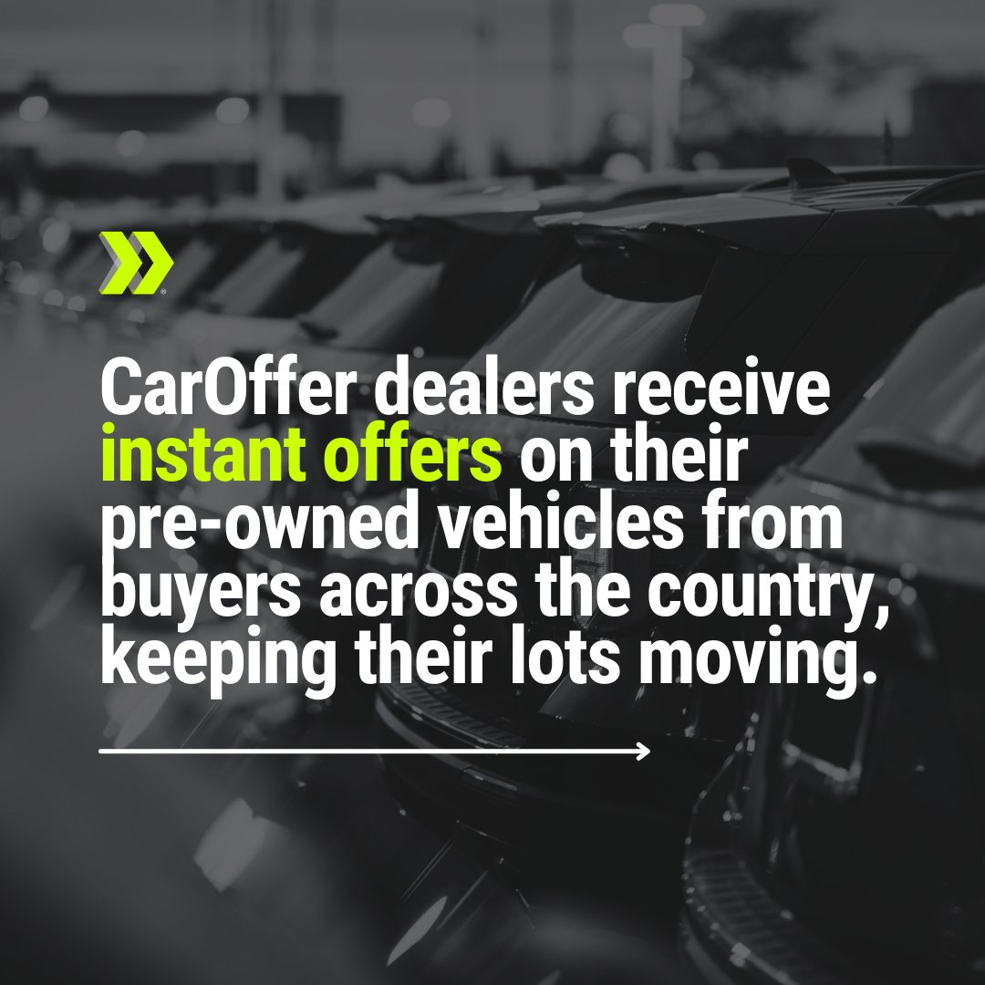 Use our platform to get instant offers from our network of buyers, eliminating the hassle and the risk of outdated inventory. 🚗 Join our network and start selling today: hubs.la/Q02WnD9c0 

#CarOffer #BuySellTrade #AutomotiveSolutions