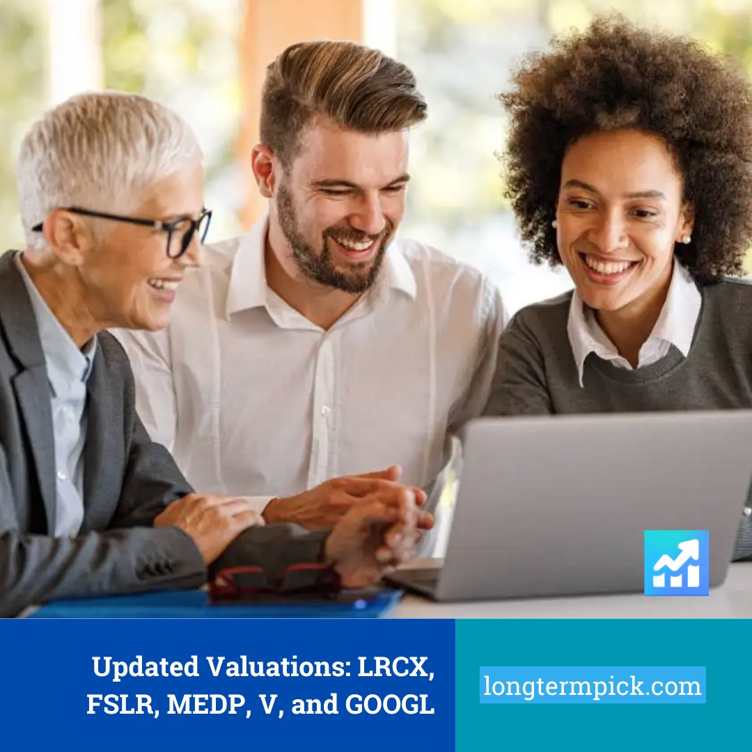 long_term_pick's tweet photo. ✏️ Updated valuations of companies covered by Long-Term Pick after the latest quarter earnings reports.
#LRCX, #FSLR, #MEDP, #V, #GOOGL, and #MSFT
» https://t.co/o5wryf6dFb
#LTPAnalysis https://t.co/mQBGRkzQj3