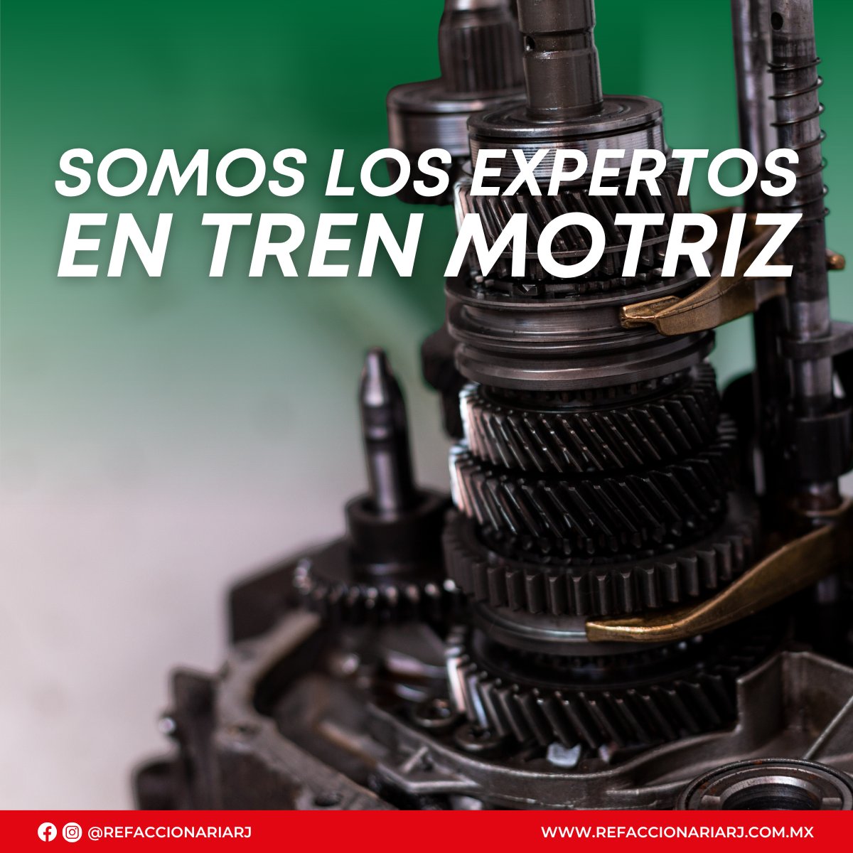 refaccionariarj's tweet photo. 🔧 ¡Expertos en Tren Motriz! 🚗⚙️
Sabemos que el corazón de tu vehículo está en su sistema motriz, por eso ofrecemos las mejores soluciones para que siga en marcha, con piezas de calidad y el respaldo que necesitas.
📞 Haz tu pedido hoy mismo
Whatsapp: https://t.co/1rrw6EXRHc https://t.co/gjEMYsnWyO