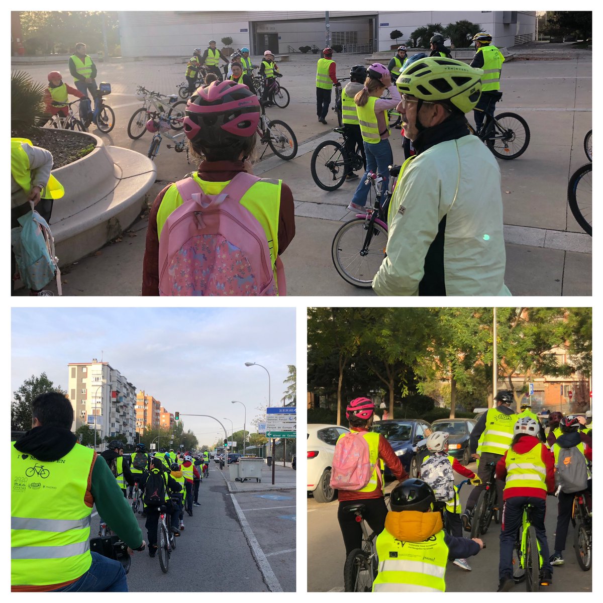 Colegio M. B. Cossío (@ceipbartolome) on Twitter photo 🚴🍂 ¡Éxito en el Bicibús de octubre! Familias, docentes y alumnado pedaleando juntos por una movilidad más sostenible y saludable. Gracias a todos por participar y hacer de este recorrido una tradición llena de energía y compromiso 🌍💚. ¡Nos vemos en el próximo! <a href="/STARSMadrid/">STARS Madrid</a> 🚴🍂 ¡Éxito en el Bicibús de octubre! Familias, docentes y alumnado pedaleando juntos por una movilidad más sostenible y saludable. Gracias a todos por participar y hacer de este recorrido una tradición llena de energía y compromiso 🌍💚. ¡Nos vemos en el próximo! <a href="/STARSMadrid/">STARS Madrid</a>
