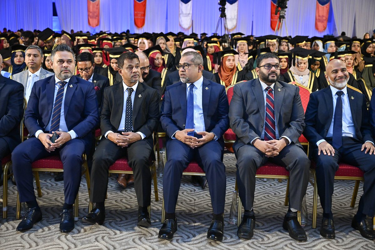 History is made today as our first-ever batch of Maldivian doctors graduates from <a href="/MNUedu/">The Maldives National University</a>. Your dedication &amp; commitment to serve bring hope &amp; strength to our healthcare system.This is more than just a graduation it’s the beginning of a new chapter for healthcare in Maldives.