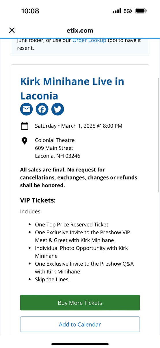 TreeHouse025's tweet image. For @kirkmin birthday. I bought myself the VIP experience. Thank you Podcast Jesus. Happy 50.2!