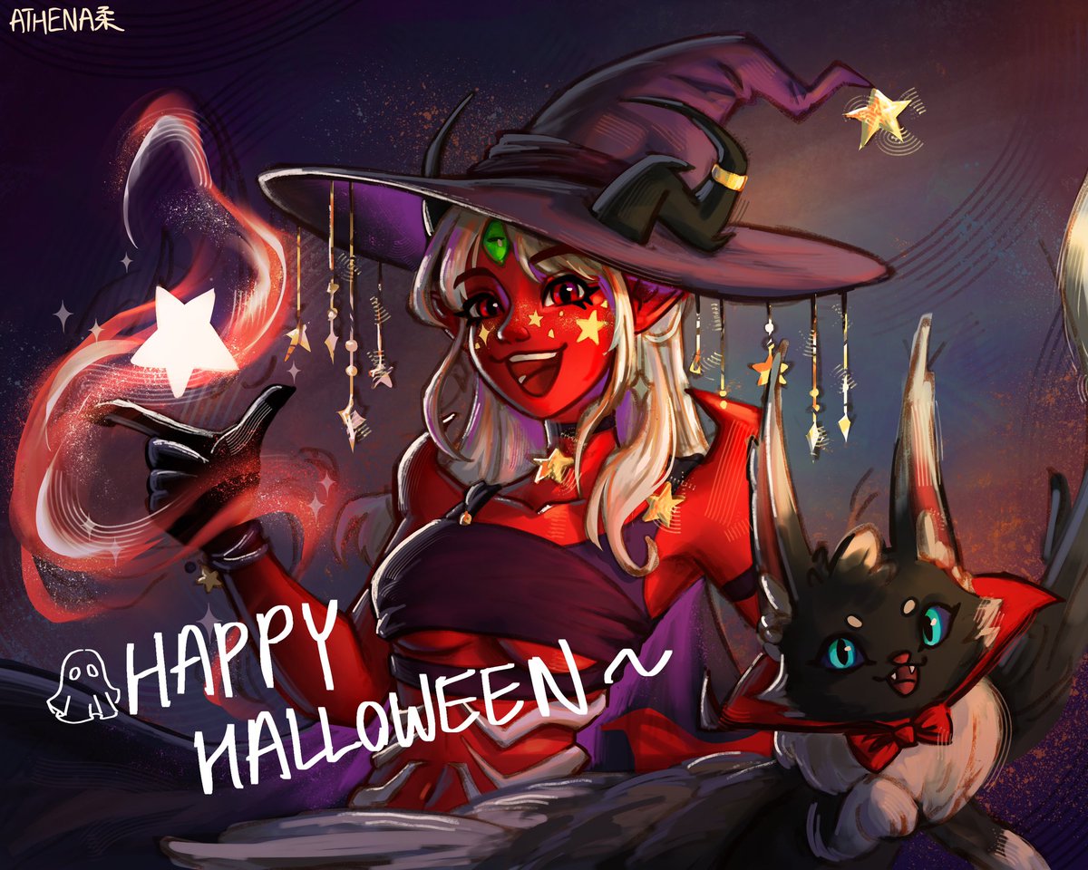 athena_iao's tweet photo. Happy Halloween guys!!!
My persona as a star witch ^^
#drawing #illustration #art #persona #Halloween https://t.co/MCJhISb49Q