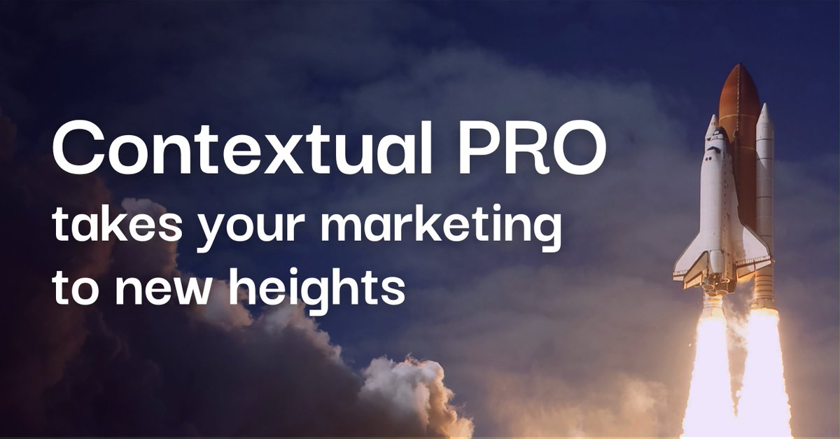 ShareThis Contextual PRO can take your marketing to new heights. This unique solution combines behavioral insights with contextual relevance to maximize ad effectiveness, delivering both increased reach and precision for your campaigns. All done in a privacy-compliant manner.