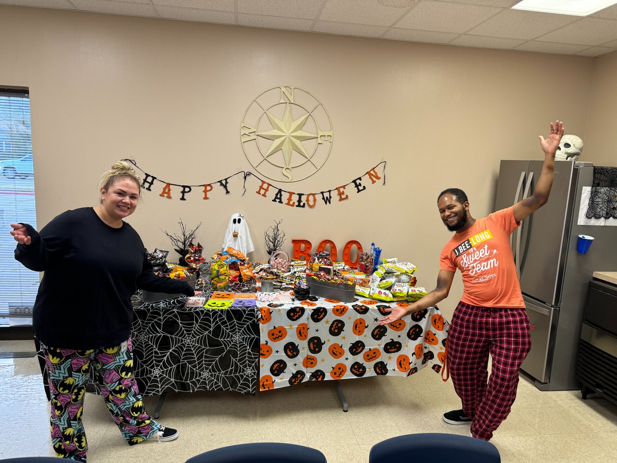 Thank you to our AMAZING PTA for gifting us some yummy Halloween treats! #TeamArmstrong