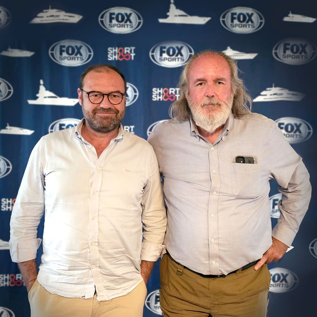 ClusterNautic's tweet photo. El presidente del #BcnClusterNautic, Ignacio Erroz, ha aprovechado el @flibsofficial, el salón náutico acuático más grande del mundo, para mantener una nueva reunión con Phil Purcell, presidente de Marine Industries Association of South Florida @miasf61. https://t.co/35HqhTLk4B