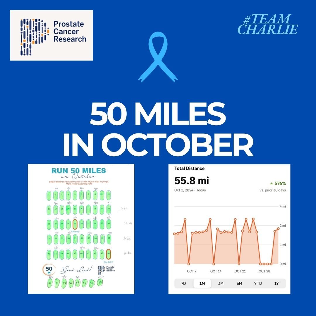 Charlie Mason, one of our Quantity Surveyors, recently completed 50 miles in October to support Prostate Cancer Research! To find out more click here: buff.ly/40qbRx6 

If you wish to donate and support the cause please follow the link below
buff.ly/3NLaUI6