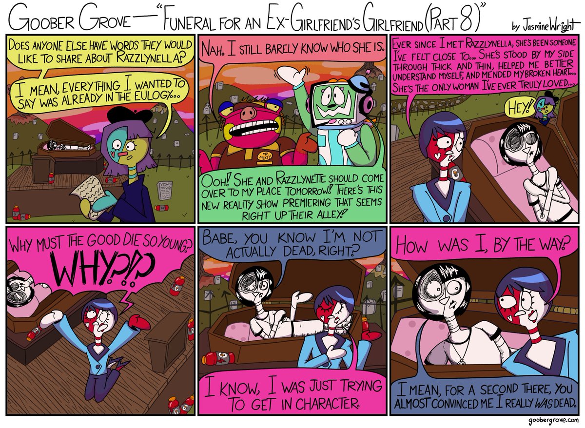 Goober Grove - Funeral for an Ex-Girlfriend's Girlfriend (Part 8)
The goobers share their thoughts on Razzlynella.