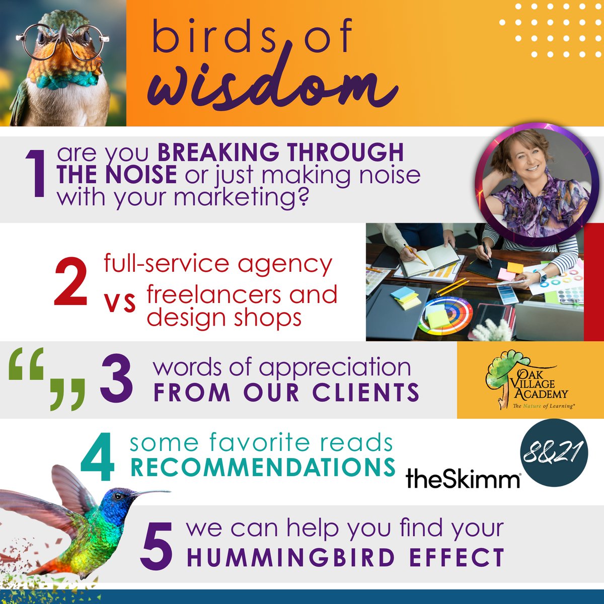 Our November Chirps from the Nest newsletter is here, and it’s all about insights to help your brand soar! 
📩 Subscribe for monthly insights:  bit.ly/chirpsfromthen…

#HummingbirdCreativeGroup #whereideastakeflight #newsletter
