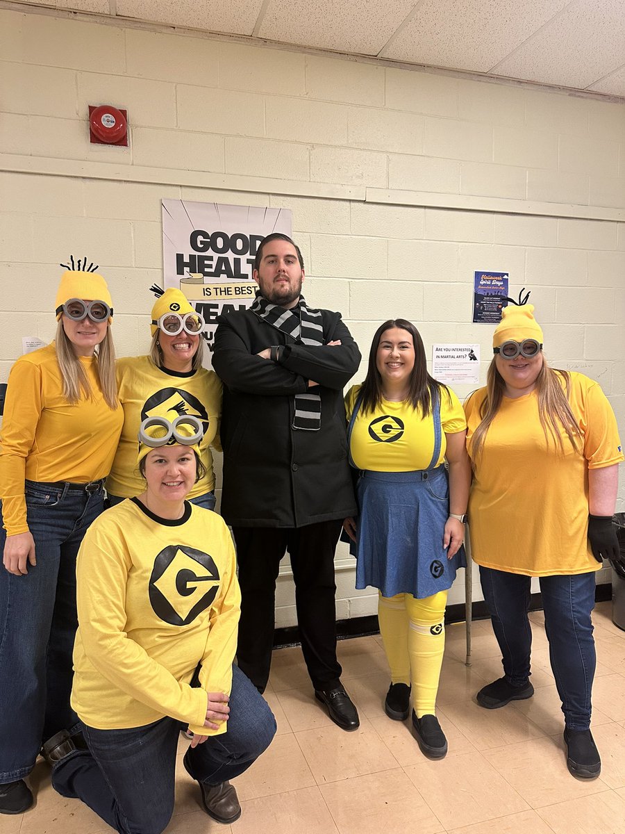 Happy Halloween from some spooky special services minions <a href="/bjhsaxons/">Beaconsfield Jr.High</a>!