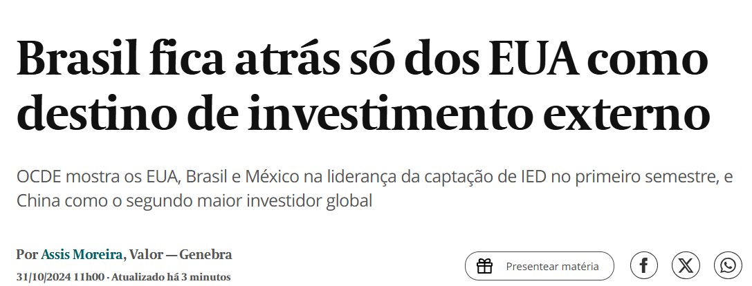 O Brasil decolando desde que voltou para o rumo certo.🛫🇧🇷