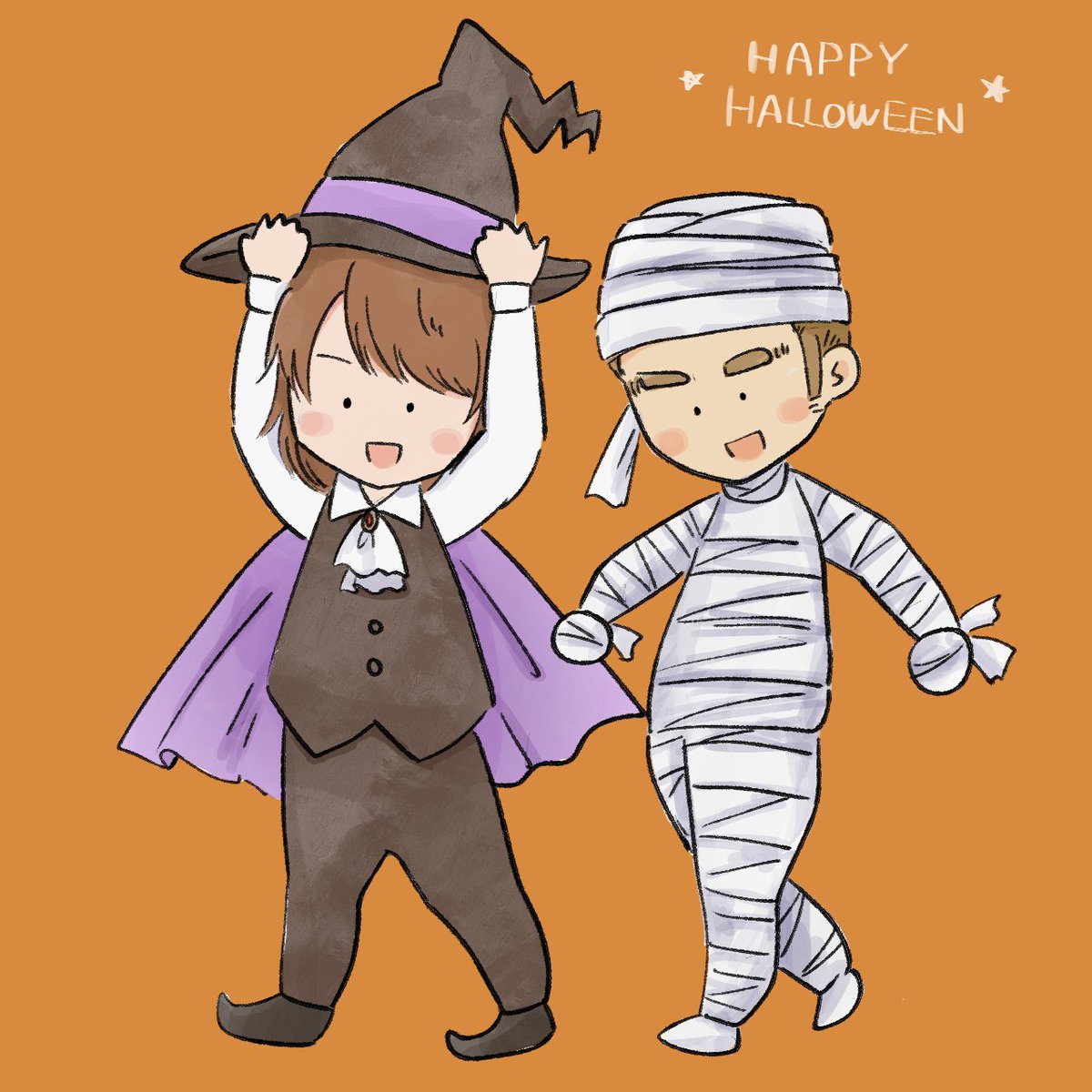 HashiranoDodai's tweet photo. お久しぶりです🎃🧙‍♀️🤕🍆 https://t.co/CpGXDdohCj